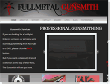 Tablet Screenshot of fullmetalgunsmith.com